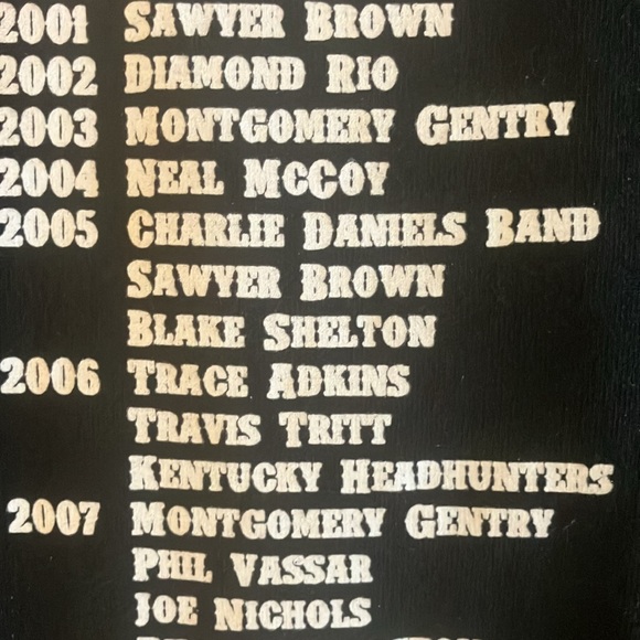 Vintage Country Concert T Shirt. #2. Jam in the Valley size XL - Picture 11 of 11